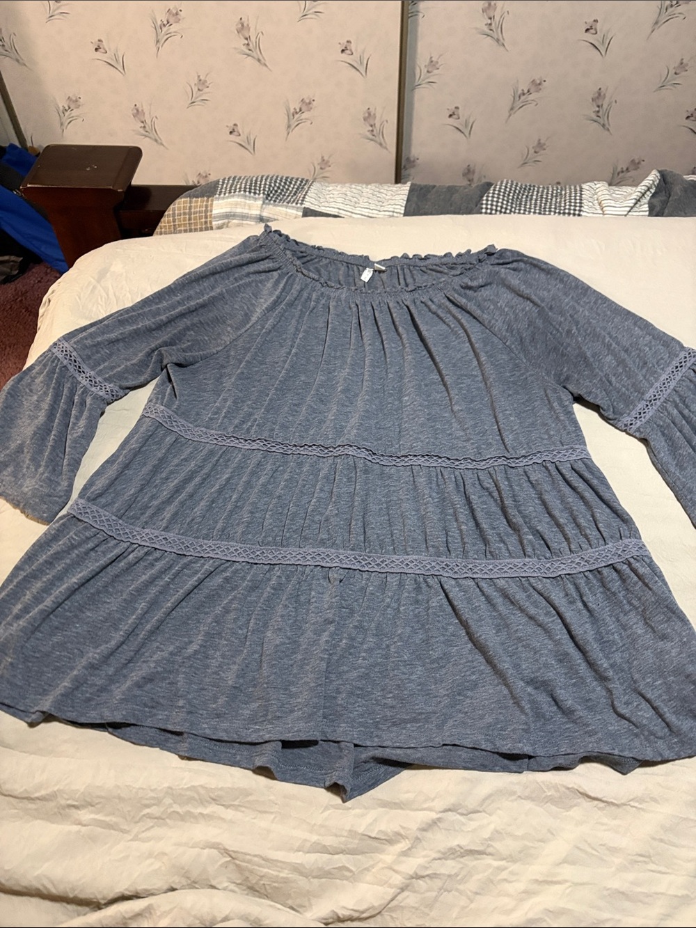 Women’s blue tunic